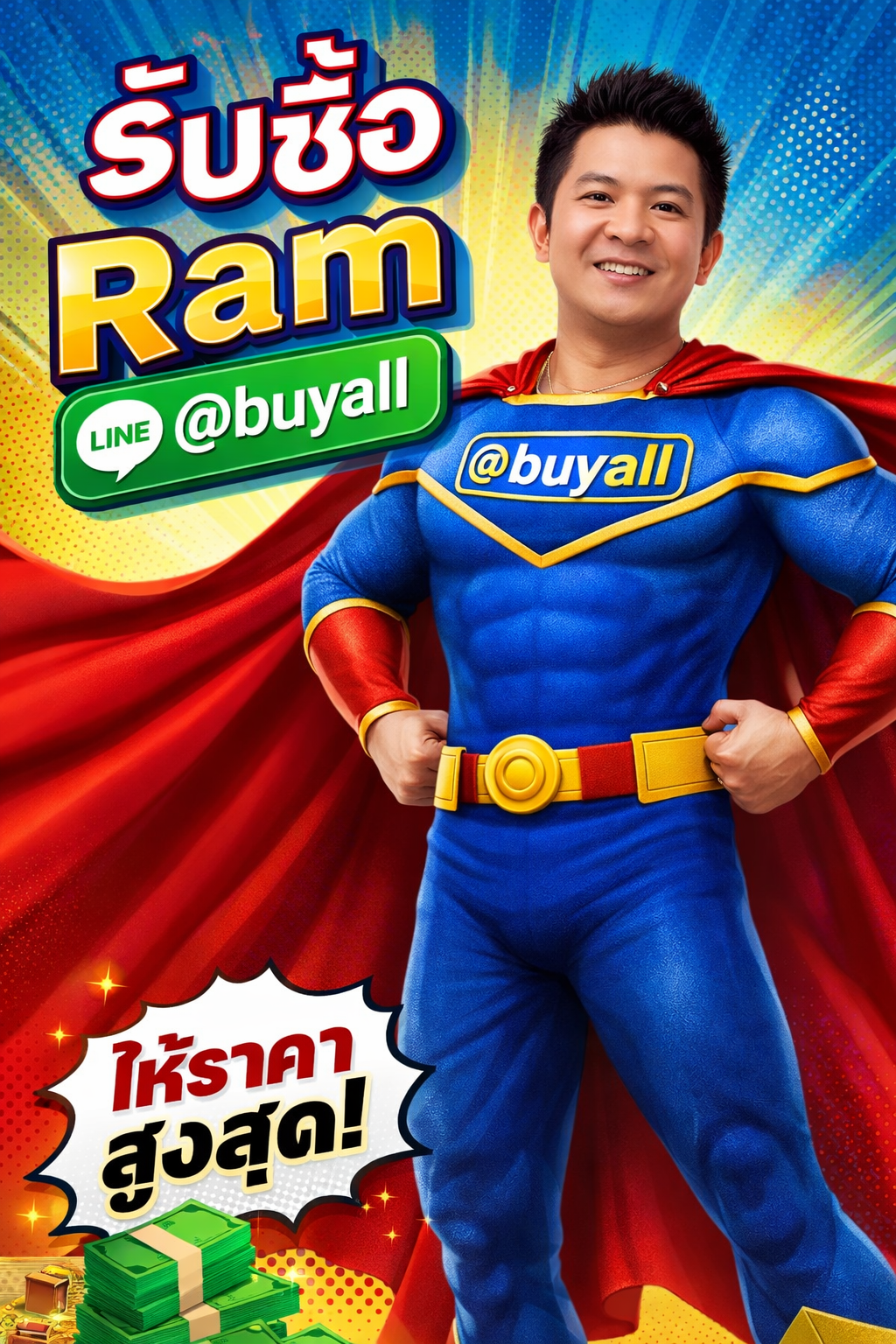 ภาพประชาสัมพันธ์บริการรับซื้อ Ram มือสองของ รับซื้อกรุงเทพ.com พร้อม Line @buyall และเบอร์ติดต่อ 091-1206831